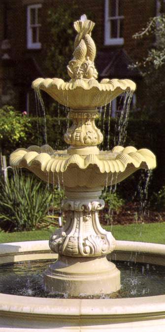 2 Tier Fountain - (Neapolitan)
