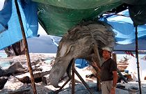 David Drago and his team of artists 