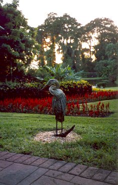 Heron Sculpture