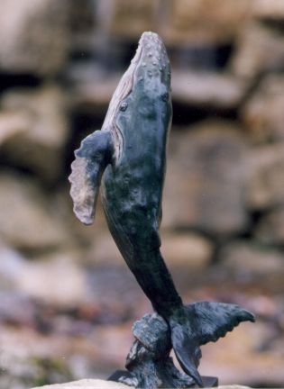 ''Bursting'' Whale (Light)